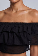 Marlowe Ruffled Off The Shoulder Top