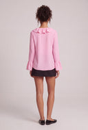 Ruffled Flyaway Top