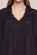 Crochet Trim Blouse