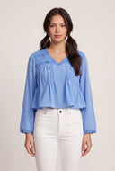 Crochet Trim Blouse