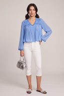 Crochet Trim Blouse