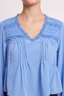 Crochet Trim Blouse