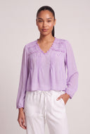 Crochet Trim Blouse