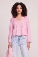 Crochet Trim Blouse