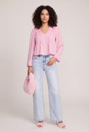 Crochet Trim Blouse