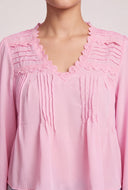 Crochet Trim Blouse
