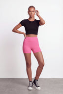 Ailani Seamless Crew Neck Crop Top