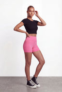 Ailani Seamless Crew Neck Crop Top
