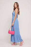 Tie Front Maxi Dress