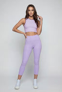 Seren Contrast Trim Crop Tank Top