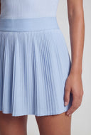 High Waisted Pleated Skort