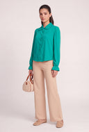 Celina Button Front Top