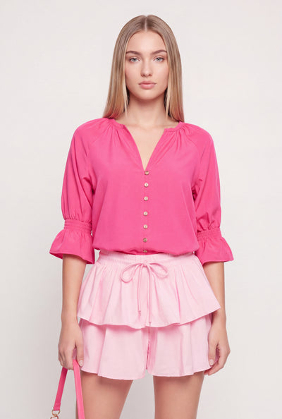 Bell Sleeve Blouse