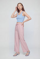 Lana Seamless Scoop Neck Crop Tank Top