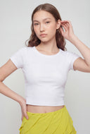 Short Sleeve Crop Top