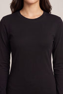 Crew Neck Long Sleeve Tee