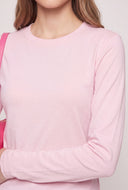 Crew Neck Long Sleeve Tee