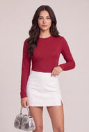 Crew Neck Long Sleeve Tee