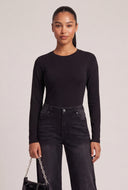 Crew Neck Long Sleeve T-Shirt