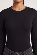 Crew Neck Long Sleeve T-Shirt