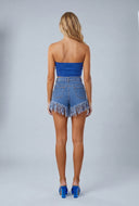 Sky Crop Tube Top