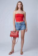 Sky Crop Tube Top