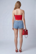 Sky Crop Tube Top