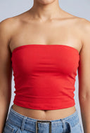 Sky Crop Tube Top