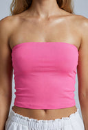 Sky Crop Tube Top