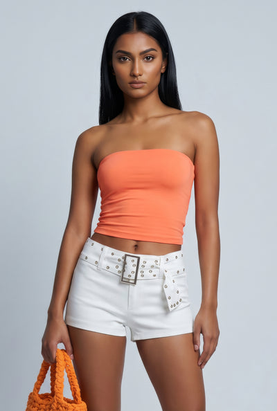 Sky Crop Tube Top