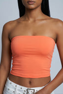 Sky Crop Tube Top