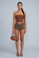 Ocean Crop Tube Top