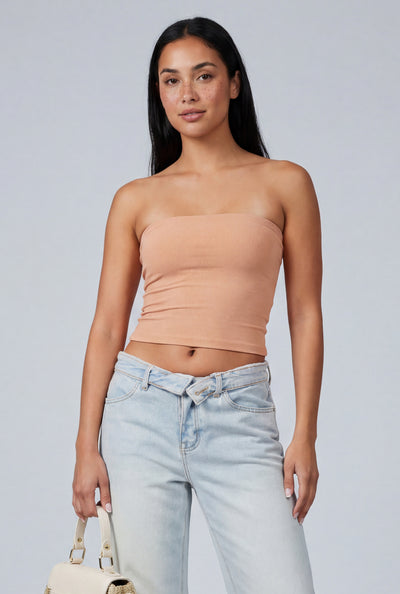 Ocean Crop Tube Top