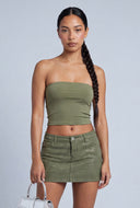 Ocean Crop Tube Top