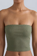 Ocean Crop Tube Top