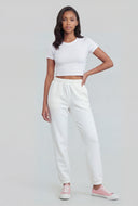 Lara Seamless Crew Neck Crop T-Shirt
