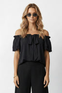 Josephine Tiered Sleeve Off Shoulder Blouse
