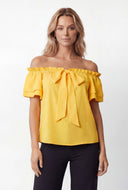 Josephine Tiered Sleeve Off Shoulder Blouse