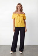 Josephine Tiered Sleeve Off Shoulder Blouse