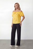 Josephine Tiered Sleeve Off Shoulder Blouse