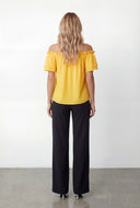 Josephine Tiered Sleeve Off Shoulder Blouse