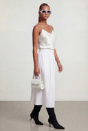 Lace Trim V-Neck Cami