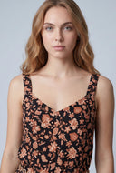 Floral Sleeveless Top