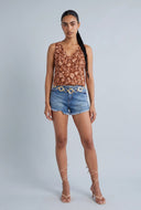 Floral Sleeveless Top