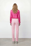 Ariya Satin Button Front Shirt