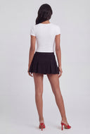 Monroe Hook and Eye Crop Top