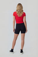 Malia Ruched Front Crop Top
