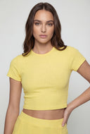 Raina Rib Knit Crop Top