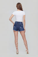 Malani Scoop Neck Crop Tee