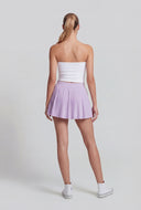 Shirred Crop Tube Top